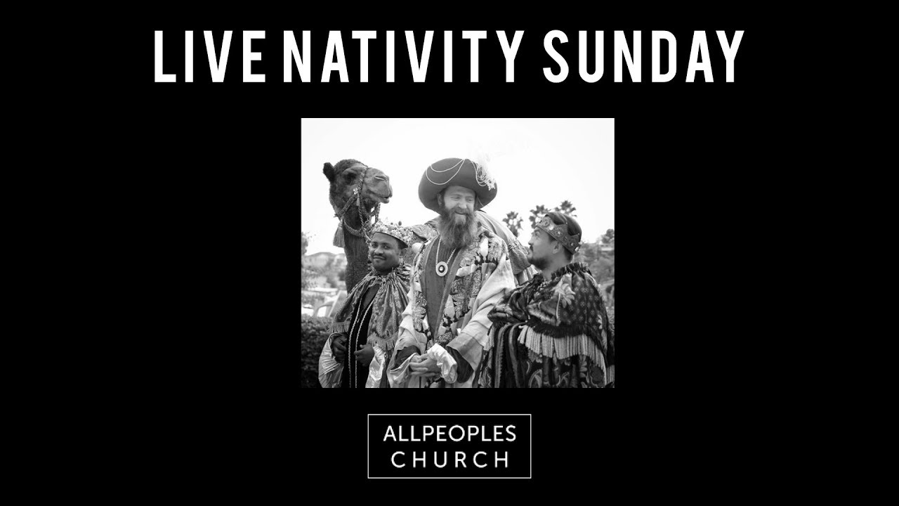 Live Nativity Sunday in San Diego 2016 YouTube