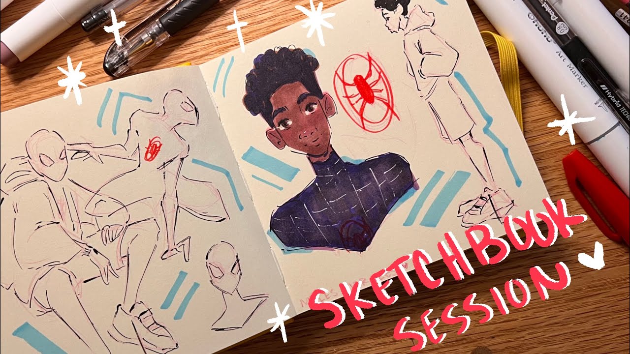 ART GOALS FOR 2024 sketchbook session + chat about my goals next year