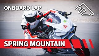 Motorcycle Onboard Lap at Spring Mountain Motorsports Ranch in 2024