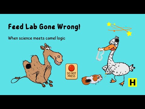 Goose, Guinea Pig & Camel Mix Feed… What Could Go Wrong? 💥 - video from Feed Formulation Software