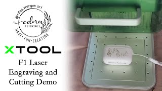 xTool F1 Laser Demo - Watch It Engrave and Cut!