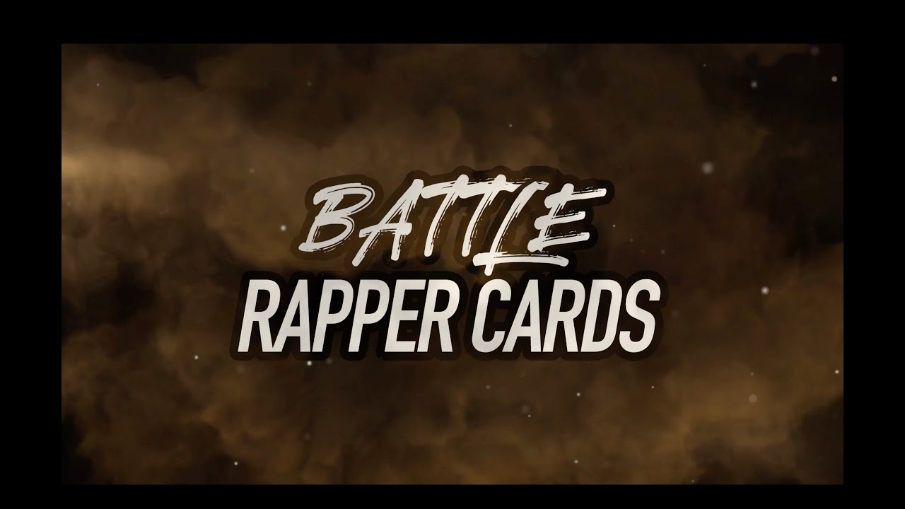 Coming Black Friday: Battle Rapper Cards - YouTube