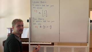 Year 11 - Matrices lesson 1