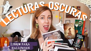 Lecturas oscurillas para el Halloween perfecto 🧙🏼‍♀️🦇 Terror ✦pero no mucho✦