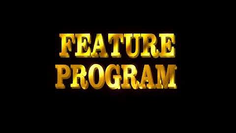 Feature Program Gold Text (Early 1992)