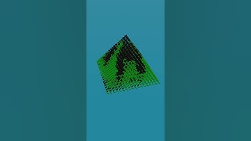 Satisfying Minecraft Domino Animation