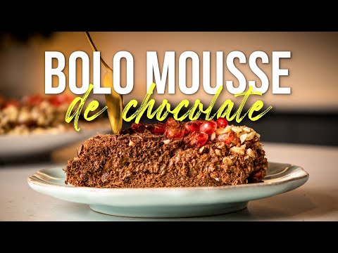 Como Fazer o Melhor Bolo Mousse de Chocolate? | Saudável e Sem Açúcar