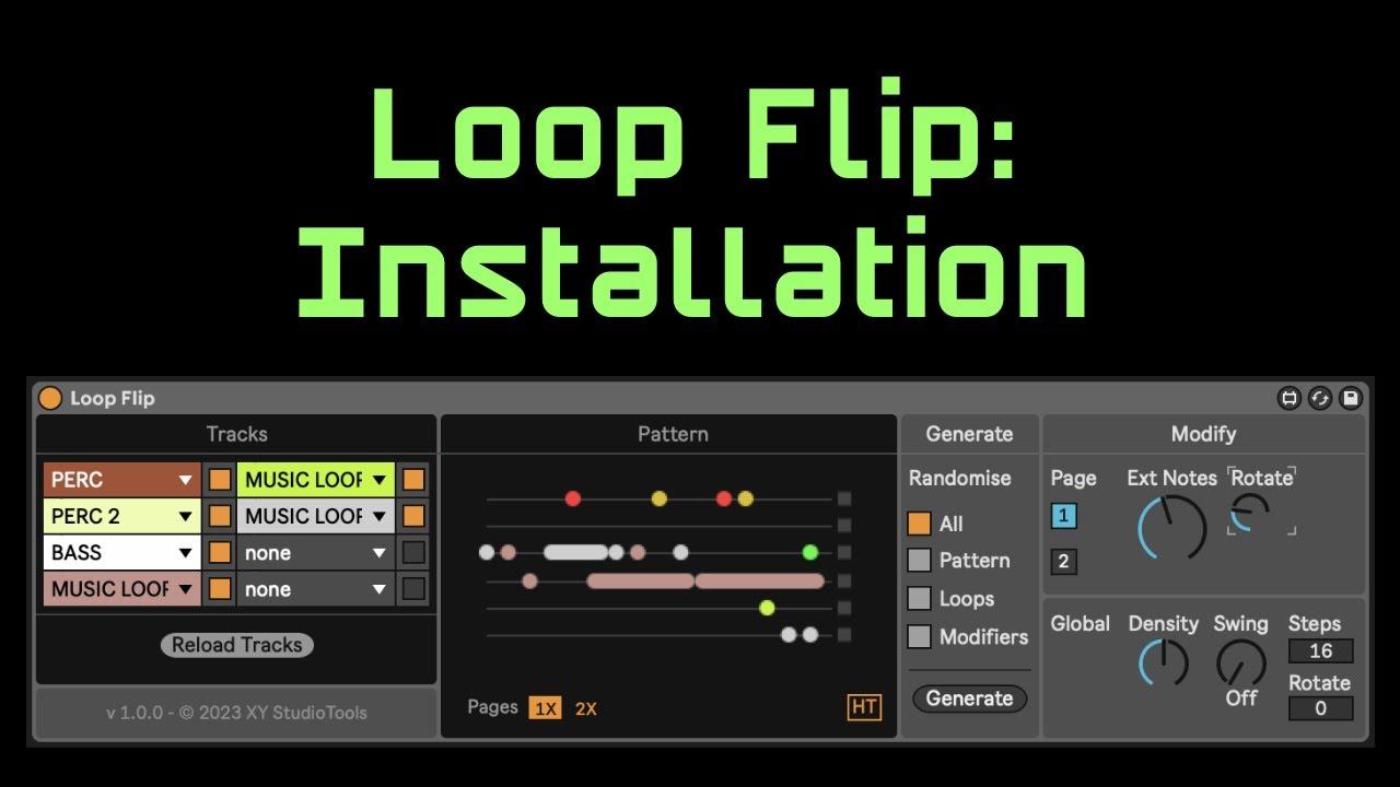 Loop Flip Installation - YouTube