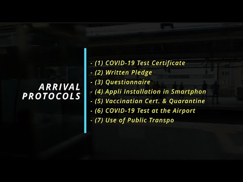Arrival Protocols in Japan (As of May 2022)