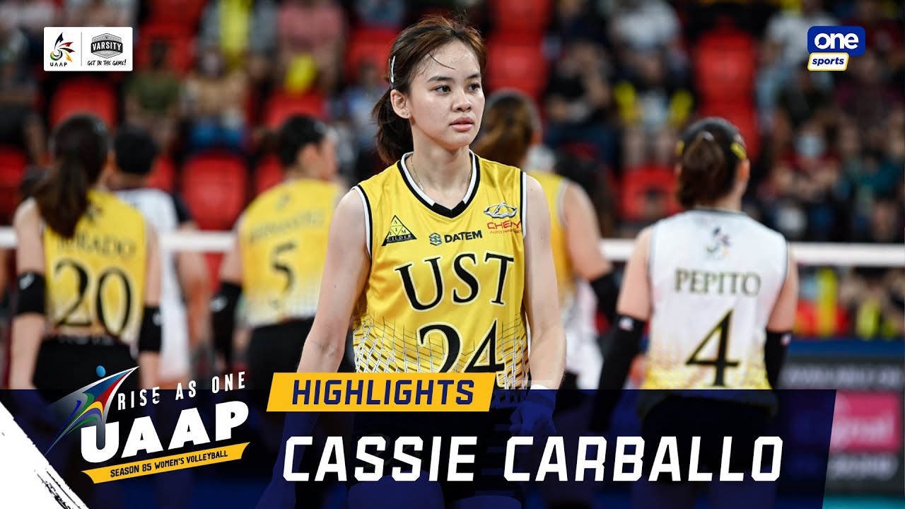 Cassie Carballo highlights UAAP Season 85 Women's Volleyball YouTube