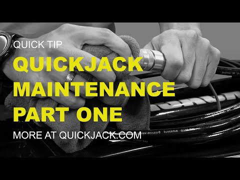 Quickjack Maintenance