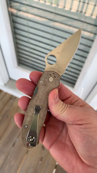 Spyderco Para 3 with Lynch Clip #spyderco #lynchnorthwest #spydercoknives