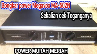 bongkar power megavox ma 502n