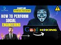How to Perform Social Engineering | Social Engineering Attack | Ethical Hacking In-Hindi