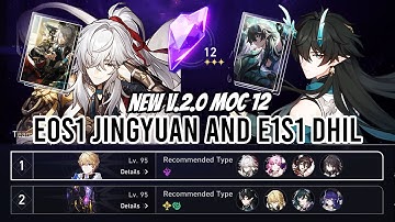 New v2.0 MoC 12 - E0S1 Jing Yuan and E1S1 Dan Heng IL | Honkai Star Rail