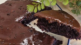 Chocolate Cake - MADE STOVE TOP - NO OVEN REQUIRED!