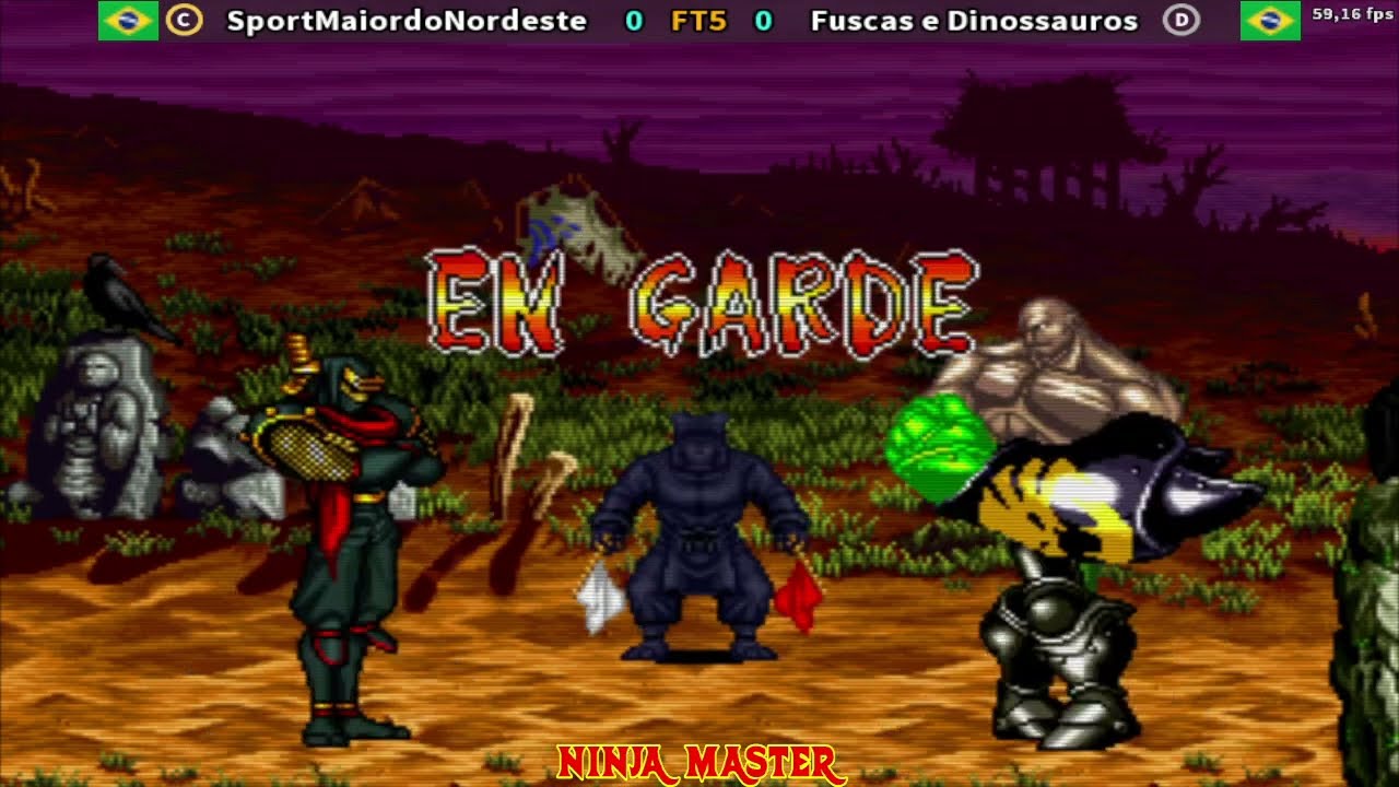 SportMaiordoNordeste 🆚 Fuscas e Dinossauros - Samurai Shodown II / Shin Samurai Spirits - FT.5