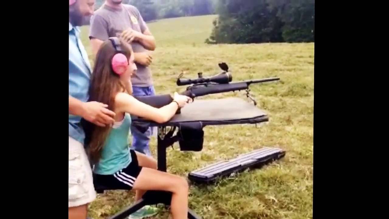 Shooting guns at the family reunion - YouTube