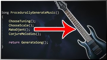 How I Procedurally Generate Music (EXPLAINED)