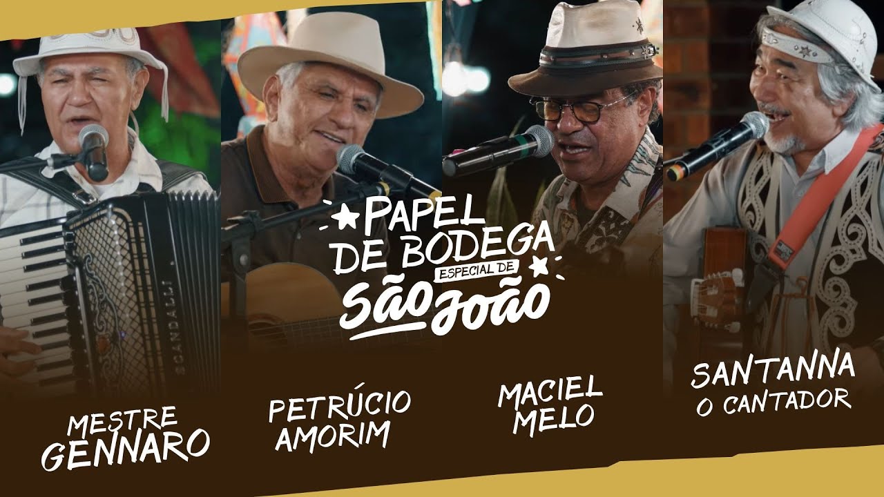 Especial de São João - Jessier, Mestre Gennaro, Petrucio Amorim, Maciel Melo e Santanna o Cantador