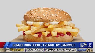 Burger King testing out French Fry Sandwich