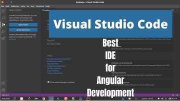 Visual Studio Code - Installing Best IDE for Angular Development On Ubuntu Linux 20.04 LTS (2020)