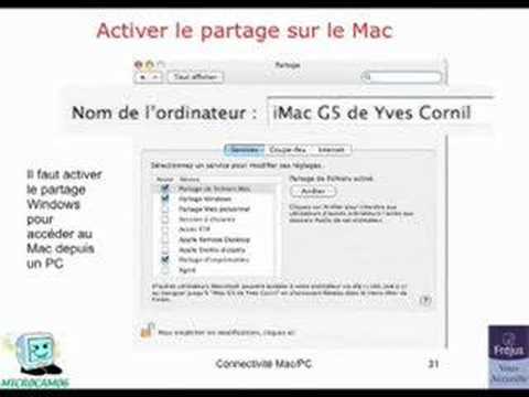 Connexion Mac/PC sous Vista