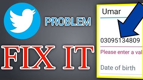 Please Enter Valid Phone Number Twitter |New Method 2021| How To Create New Account Twitter