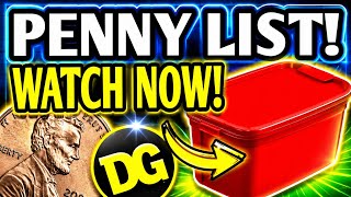 ⚠️URGENT! WATCH NOW! PENNIES NOW & LATER! NEW PENNY LIST 5/12 FOR PENNY SHOPPING AT DOLLAR GENERAL 