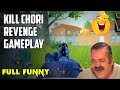 kill chori revenge 🤣full funny gameplay 🤦‍♂  wait for end😂 #bgmi #funny #jevel
