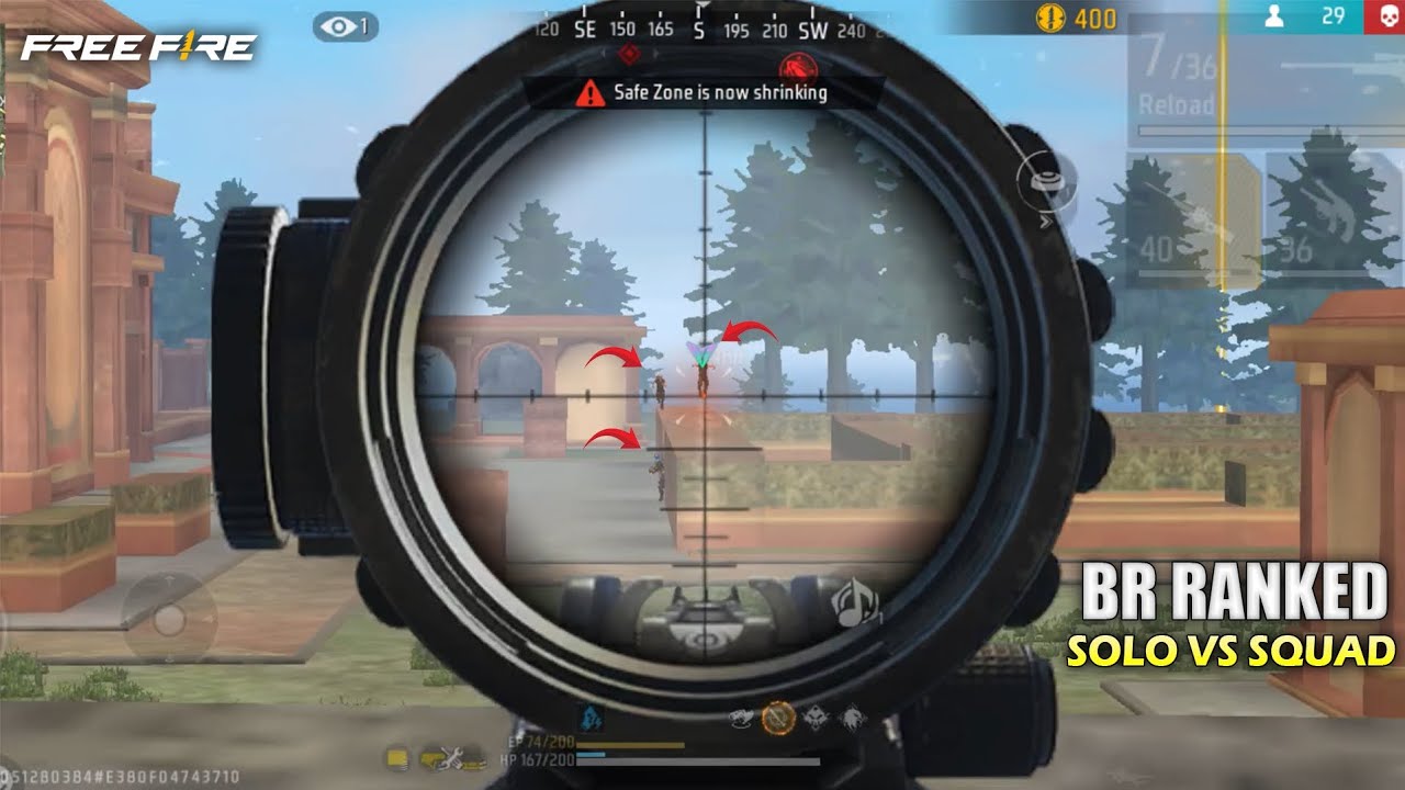 19 Kills Solo vs Squad - BR Ranked must watch | FREE FIRE MAX - YouTube
