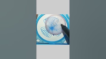 spirograph satisfying video art asmr #spirograph #satisfyingvideo #drawing #ytshorts #art #asmr #diy