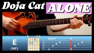 Alone TUTORIAL Doja Cat EZ Guitar1