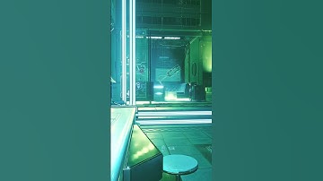 Cyberpunk 2077 Bug in Afterlife | Invisible NPC Drinks From Floating Glass | HDR