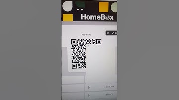 Printing QR Codes From HomeBox Inventory Manager
