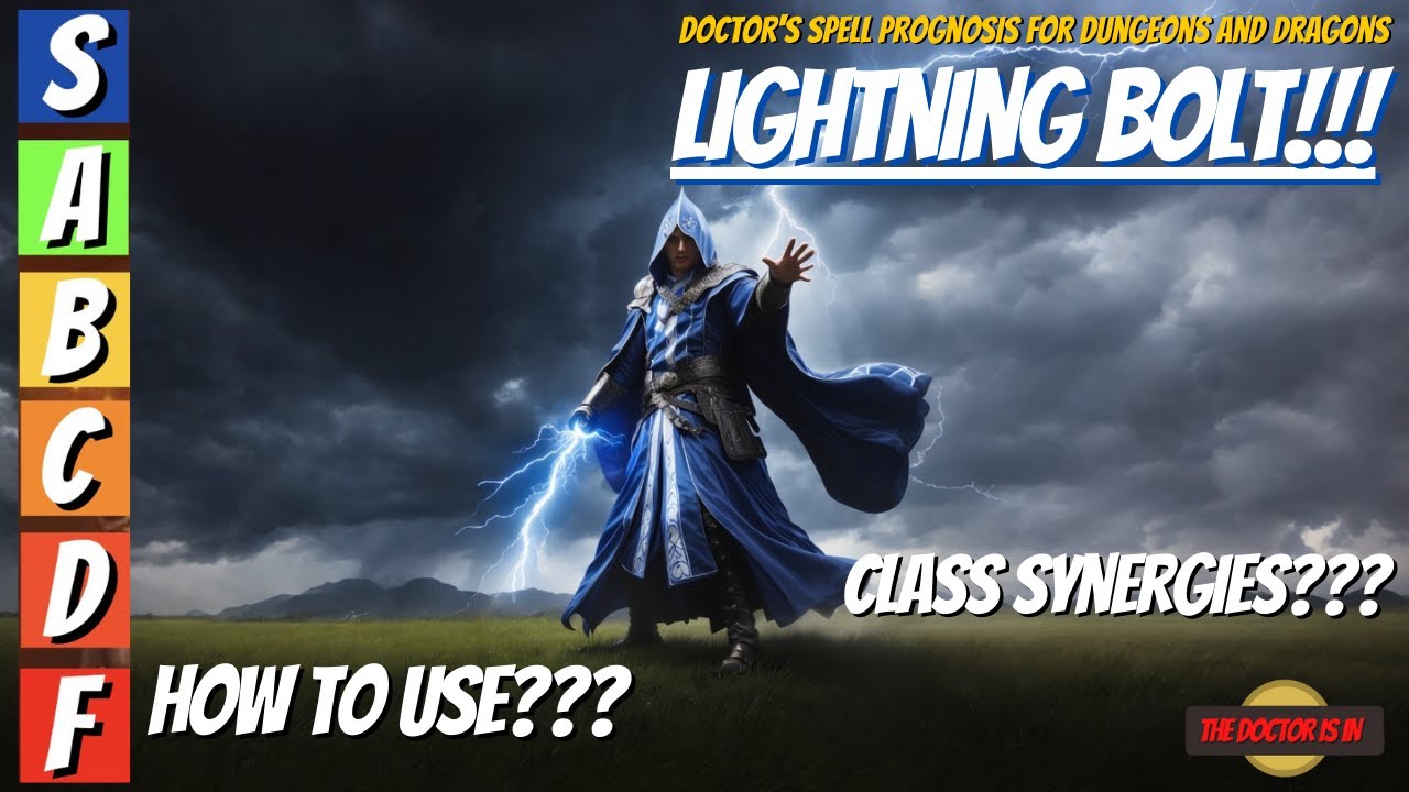 LIGHTNING BOLT How Do We Min Max The Damage Of This Spell in Dungeons