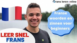 Franse woorden en zinnen voor beginners - snel Frans leren met hypnose.  Leer gratis Frans!!