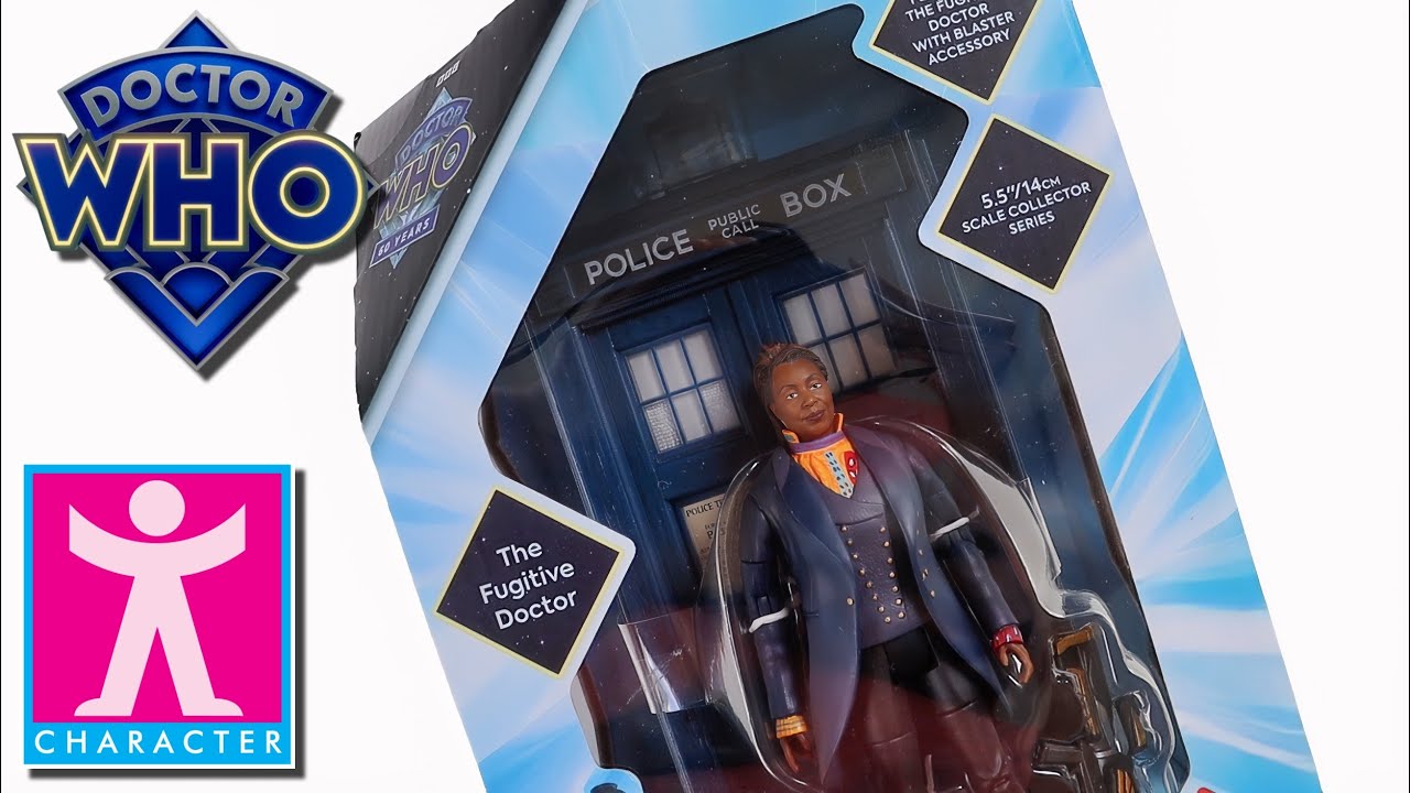 Doctor Who: The Fugitive Doctor & TARDIS Figure Set Unboxing