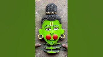 Bholenath murti making/mahadev idols making/bholenath idol making #shorts