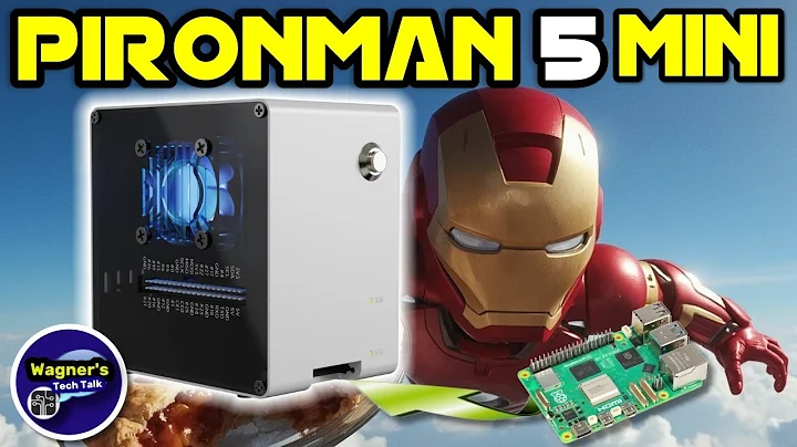 Pironman 5 Mini Setup: Raspberry Pi 5  Case with NVMe SSD - Mini Pi PC