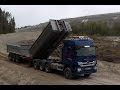 Mercedes-Benz Actros 2651L 8x4 V8 Hook Lift Tipping Gravel