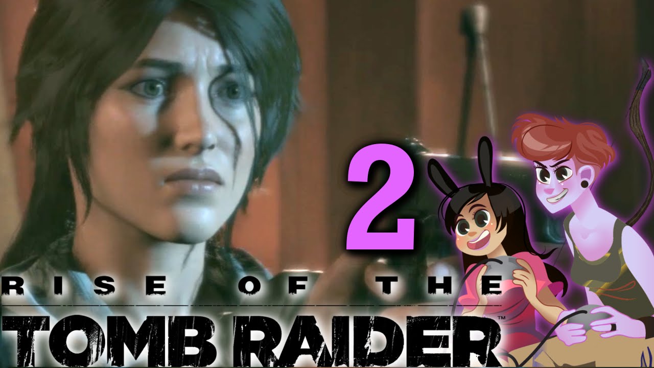 RISE OF THE TOMB RAIDER - 2 Girls 1 Let's Play Геймплей Прохождение Часть 2: Иона