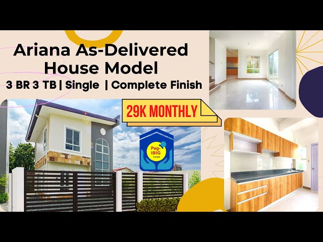 PAGIBIG | COMPLETE TURNOVER W/FENCE & GATE | MONTEFARO VILLAGE IMUS ARIANA SINGLE AS-DELIVERED UNIT