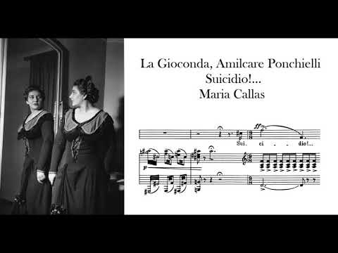 "Suicidio" La Gioconda, A. Ponchielli - Maria Callas (Early Callas!)