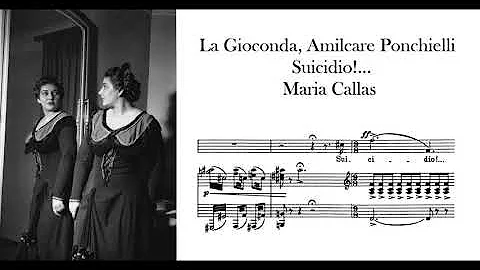 "Suicidio" La Gioconda, A. Ponchielli - Maria Callas (Early Callas!)