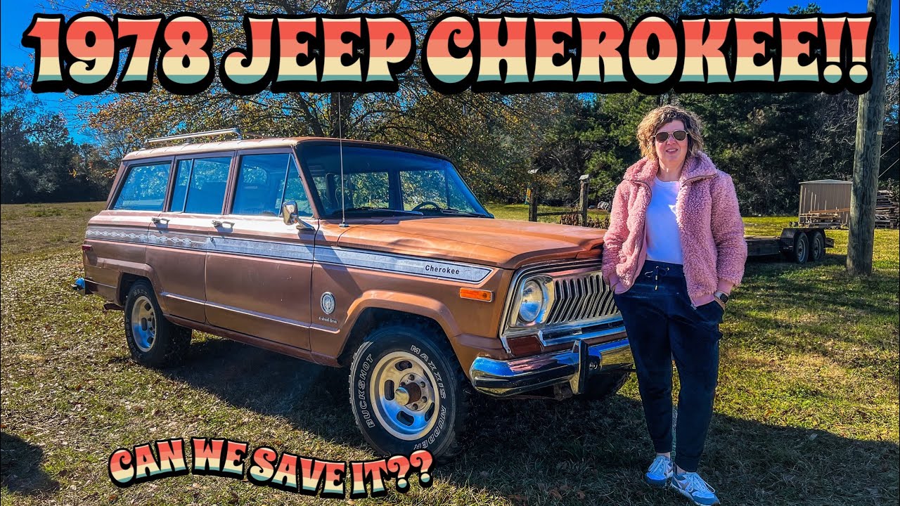 We Bought My Mom A 1978 Jeep Cherokee Wagoneer!!