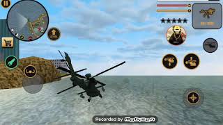 Miami crimen simulator batalla épica en un helicóptero robado en la base militar con Mr gemelo 555 screenshot 2