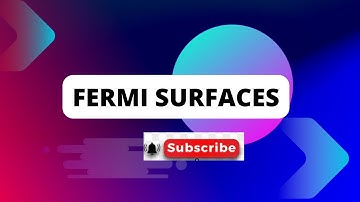 Fermi Surfaces Simplified | Solid State Physics