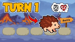 Chasing the TURN 1 HEDGEHOG DREAM in Super Auto Pets screenshot 2
