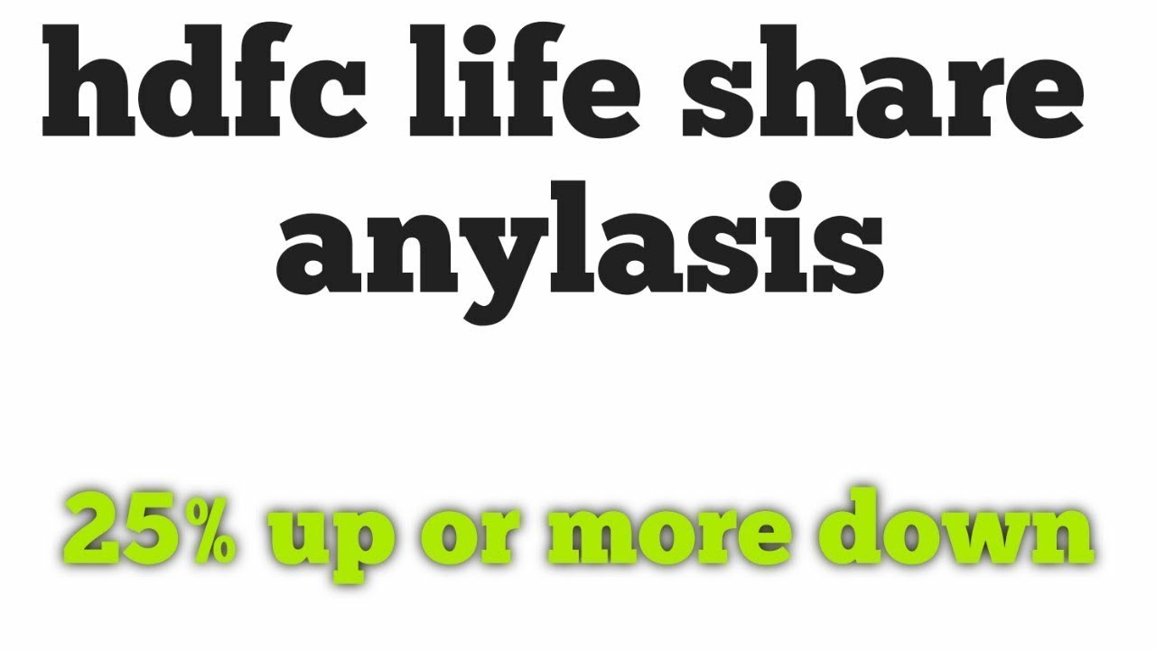 Hdfc Life Share Anylasis Hdfc Life Share Price Target Tomorrow Hdfc irb-infra-share-latest-news-today-irb-infra-stock-analysis-irb